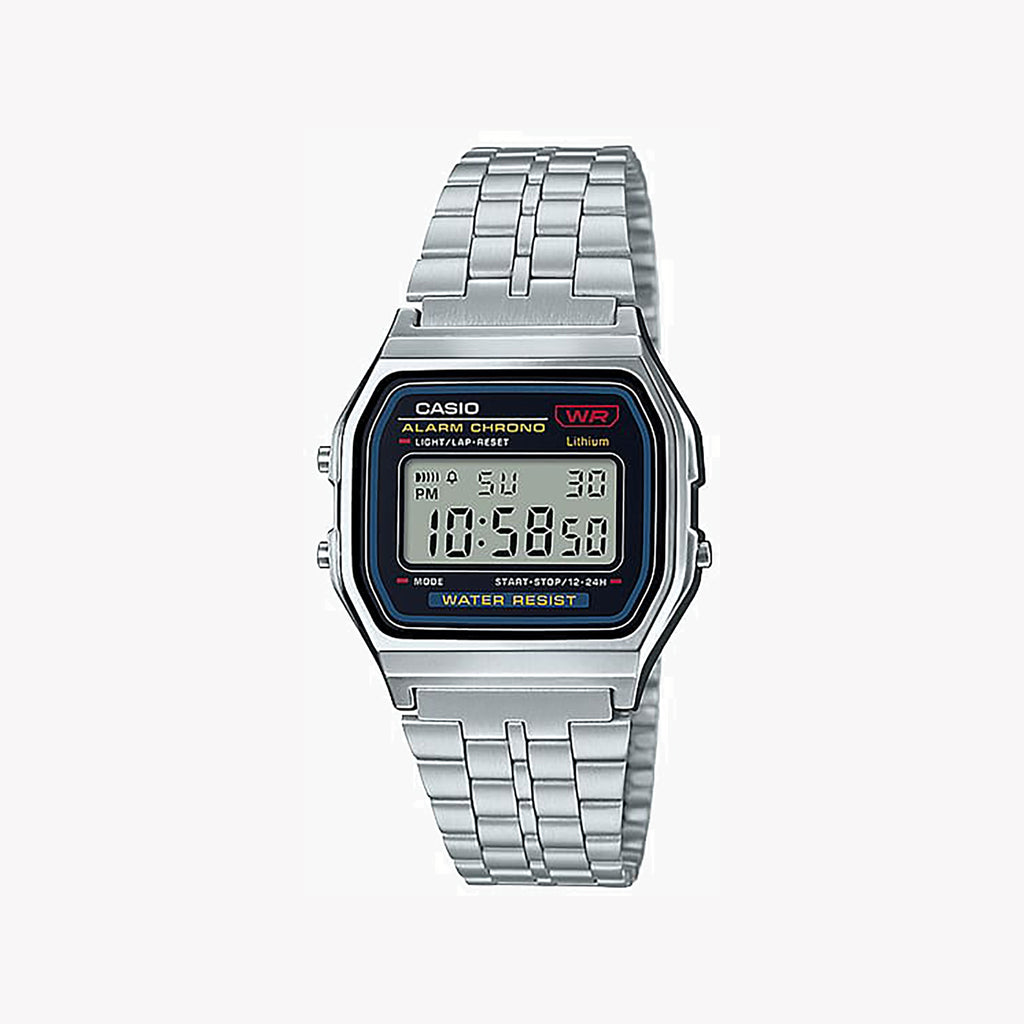 CASIO A159WA-N1 SPORTY ELEGANCE - VERSATILE DIGITAL WATCH FOR ACTIVE LIFESTYLES