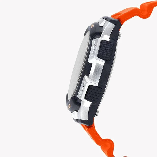 Ae-1000w-4bvdf Men's Resin Watch, Black/Orange | Ae-1000w-4bvdf by i-watch