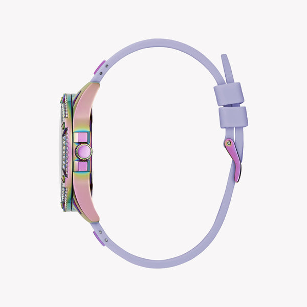 Guess Watches Women's Purple Silicone, Stainless Steel | Gw0536l4 by i-watch