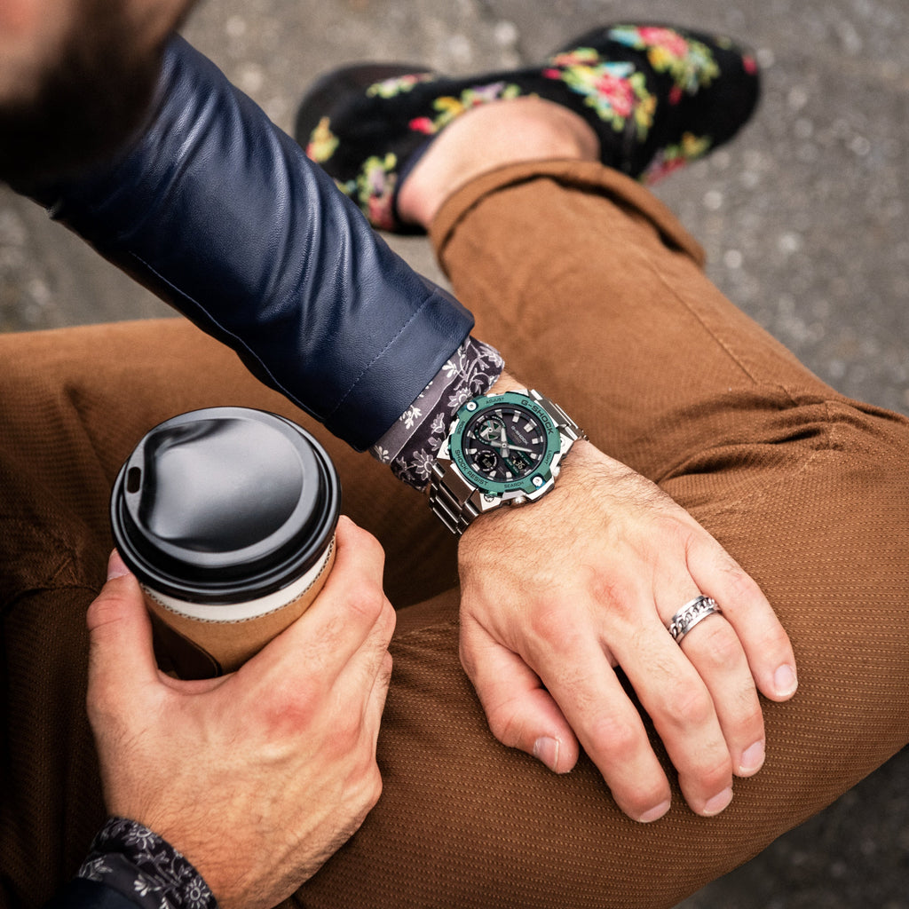 G-SHOCK GST-B400CD-1A3DR - ELEGANTLY RUGGED MEN'S WATCH WITH STAINLESS STEEL & DIGITAL DIAL-i-Watch-3