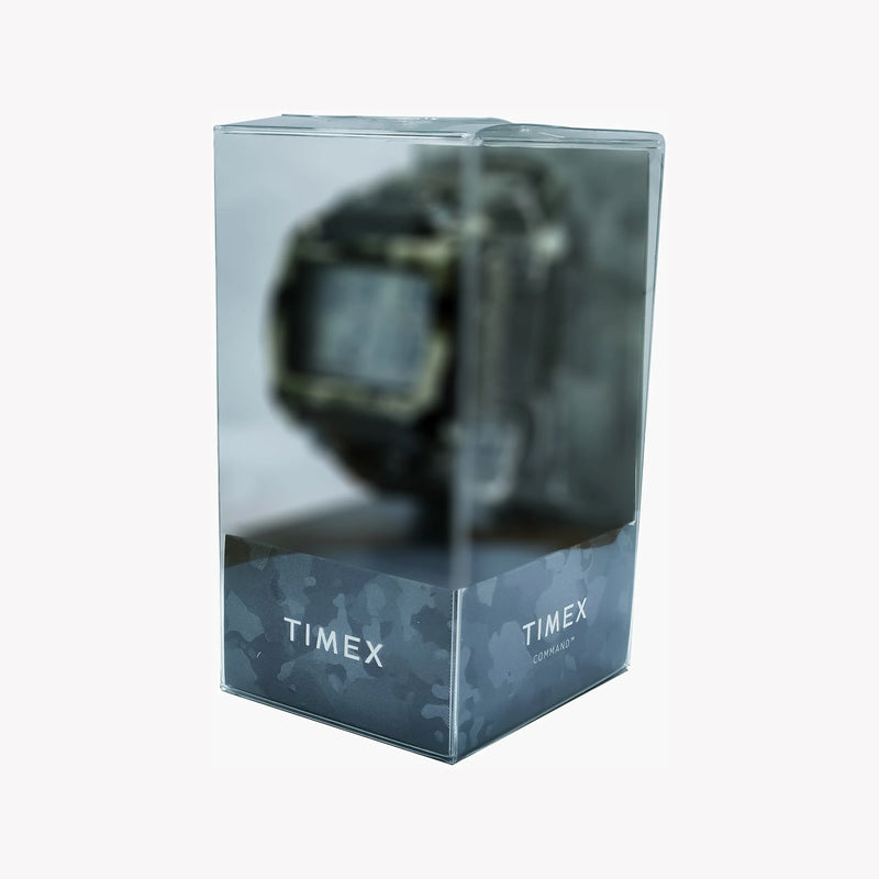 Timex Men's Black Silicone Watch, Digital Dial | Tw5m26100 by i-watch
