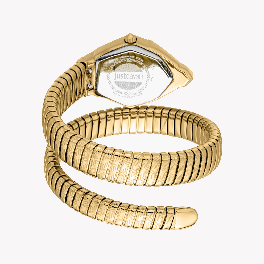 JUST CAVALLI JC1L303M0035 - BOLD GOLD STAINLESS STEEL WATCH WITH DARK GREEN DIAL FOR WOMEN-i-Watch-3