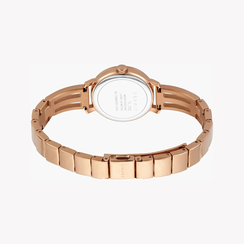 Esprit Women's Rose Gold Watch, Stainless Steel | Es1l195m0035 by i-watch