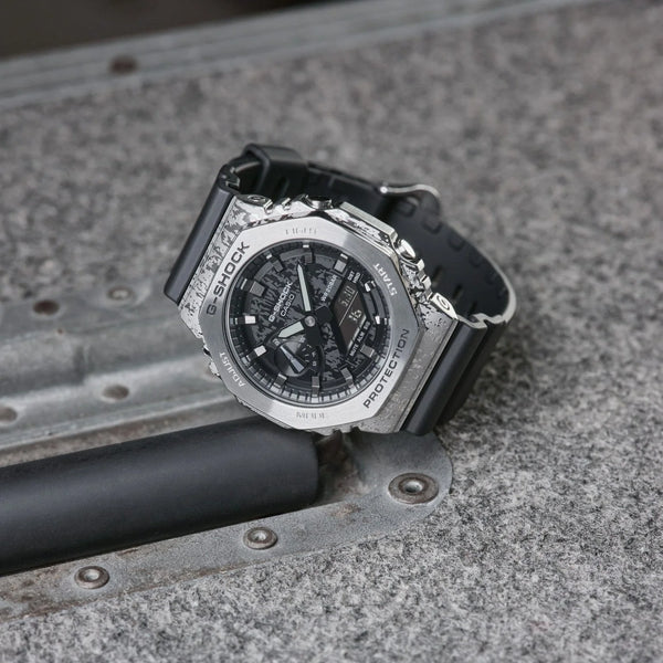 Casio G-Shock Gm-2100gc-1adr Oak - Bold Adventure Men's Watch With Stainless Steel Case by i-watch