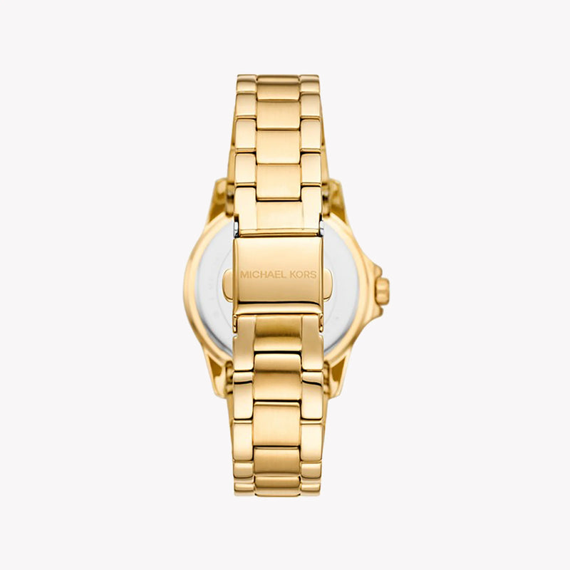 Michael Kors Women's Gold Stainless Steel Watch, White Dial | Mk7363 by i-watch