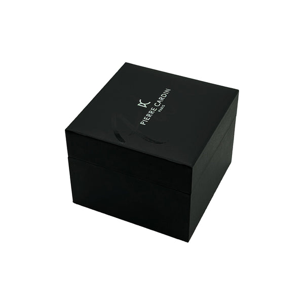 Pierre Cardin Pc902671f127 Elegant Luxury - Men's Stainless Steel Black Dial Watch by i-watch