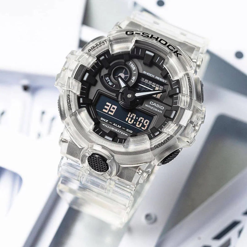 Casio G-Shock Ga-800-1a - Bold Functionality & Sporty Style Men's Watch With Black Resin BAnd and Dual Time Display by i-watch