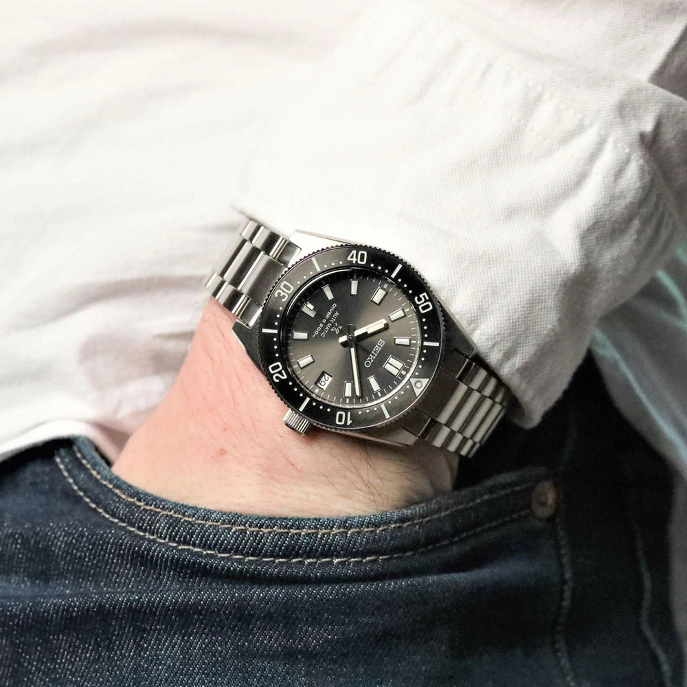 SEIKO PROSPEX SPB143J1 Men's Watch - Black Stainless Steel-i-Watch-5