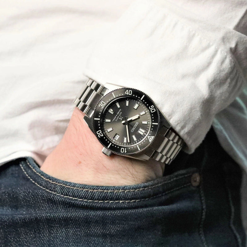 SEIKO PROSPEX SPB143J1 Men's Watch - Black Stainless Steel-i-Watch-5