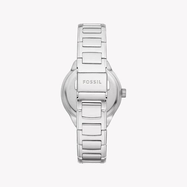 Fossil Women's Silver Stainless Steel Watch, White Dial | Bq3788 by i-watch