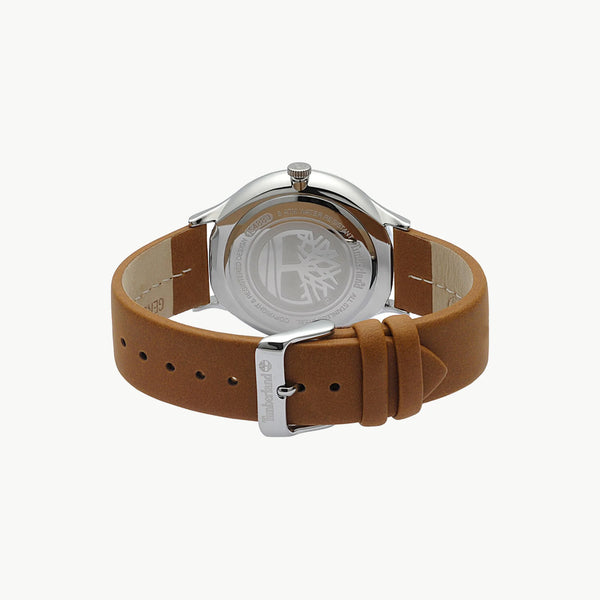 Timberland Men's Stainless Steel Watch, Brown Leather | Tbl15488js07 by i-watch