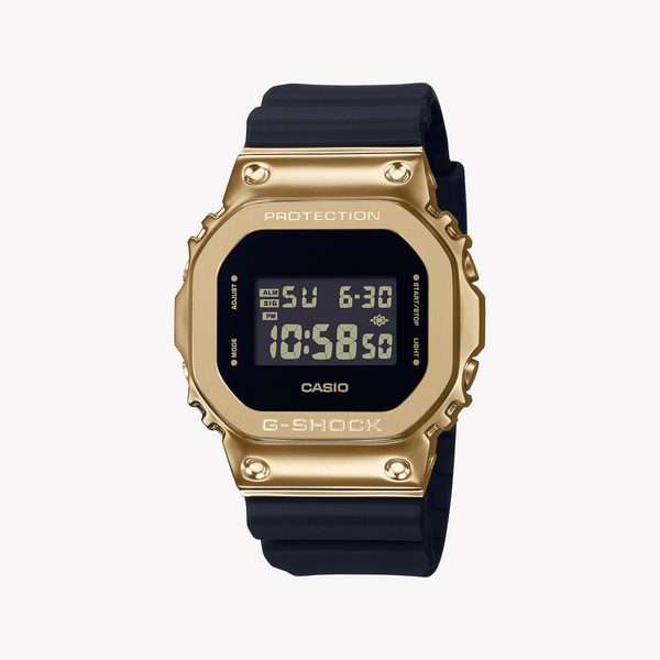 G-Shock Men's Gold & Black Resin Watch, Stainless Steel | Gm-5600g-9dr by i-watch