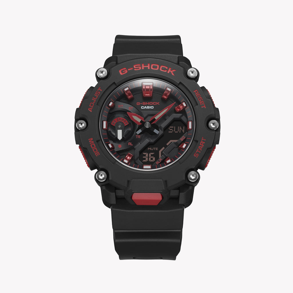 Casio G-Shock Ga-2200bnr-1adr - Rugged Black Powerhouse Men's Watch
