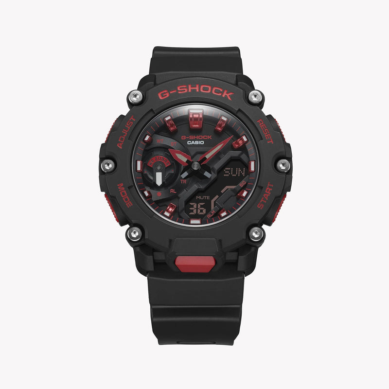 Casio G-Shock Ga-2200bnr-1adr - Rugged Black Powerhouse Men's Watch by i-watch