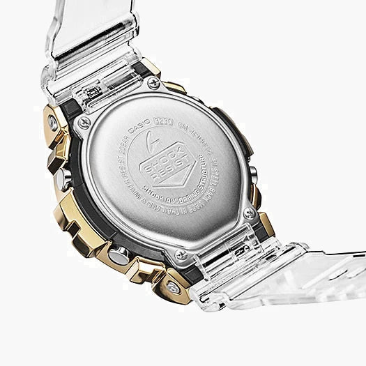 Casio G-Shock Gm-6900sg-9dr - Golden Glory Men's Watch With Sleek White Resin BAnd and Rugged Durability by i-watch