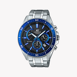 CASIO EDIFICE EFR-552D-1A2VUDF - SPORTY PERFORMANCE MEN'S WATCH WITH BLUE DIAL & STEEL BAND