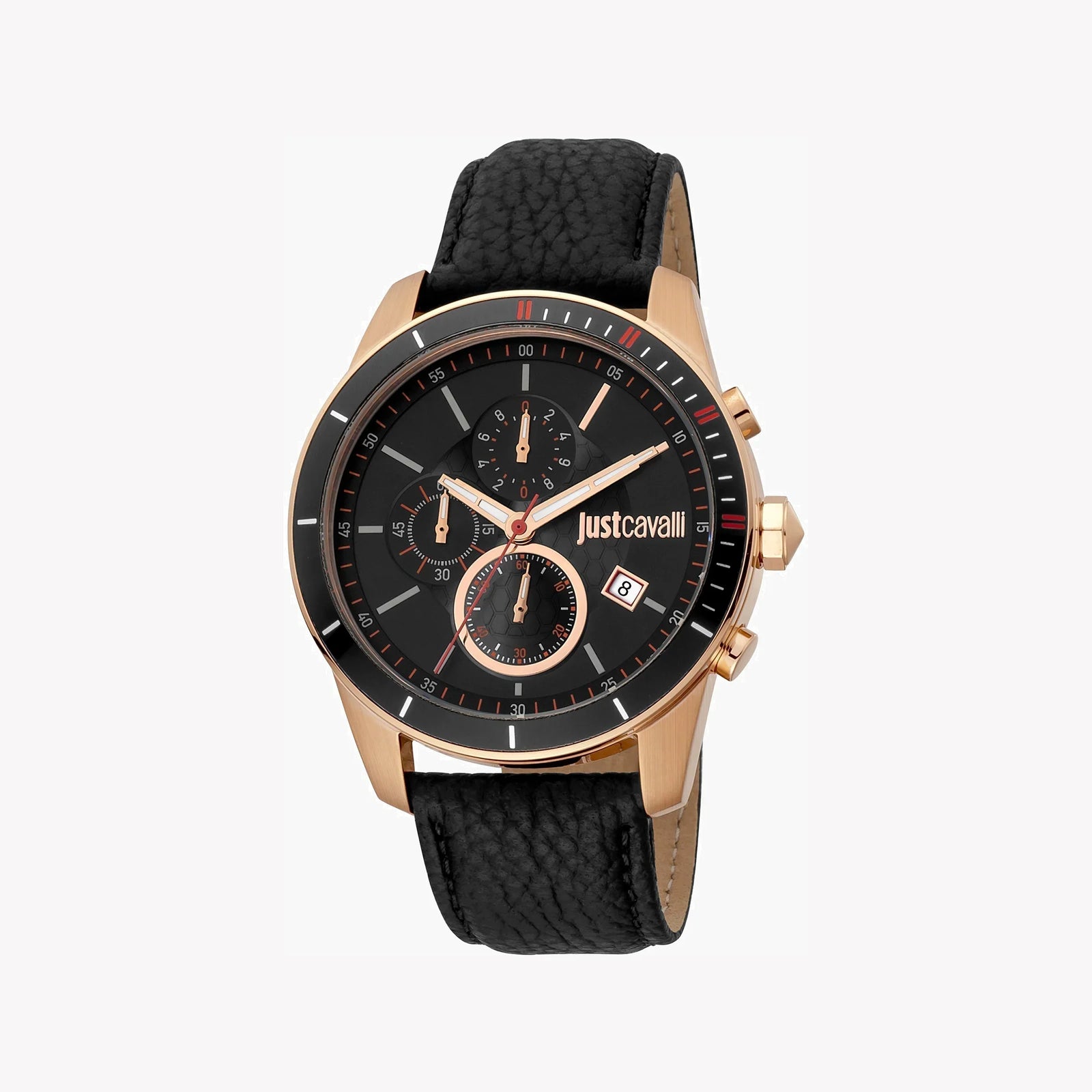 Just Cavalli Men's Rose Gold Watch, Black Dial | Jc1g166l0025 by i-watch