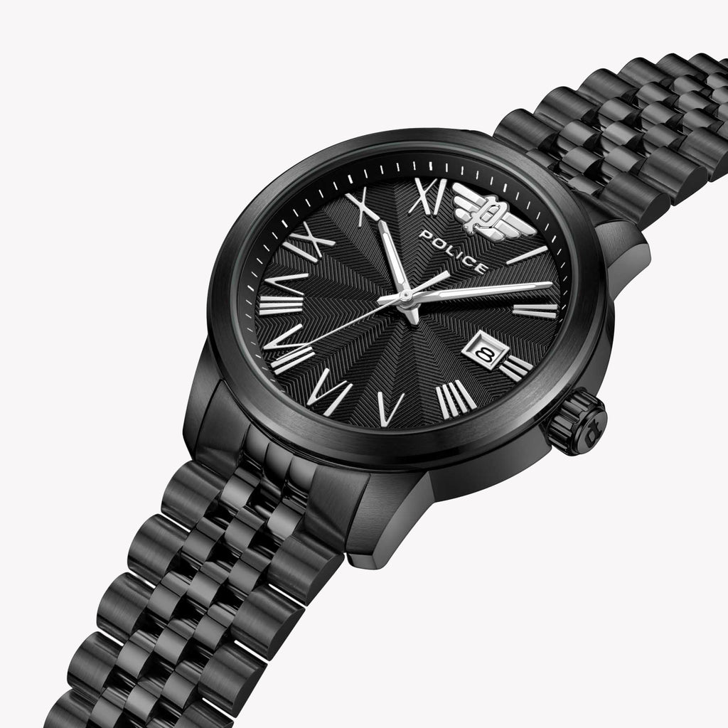 POLICE PEWJH0021304 BOLD ELEGANCE - MEN'S BLACK STAINLESS STEEL TIMEPIECE-i-Watch-2