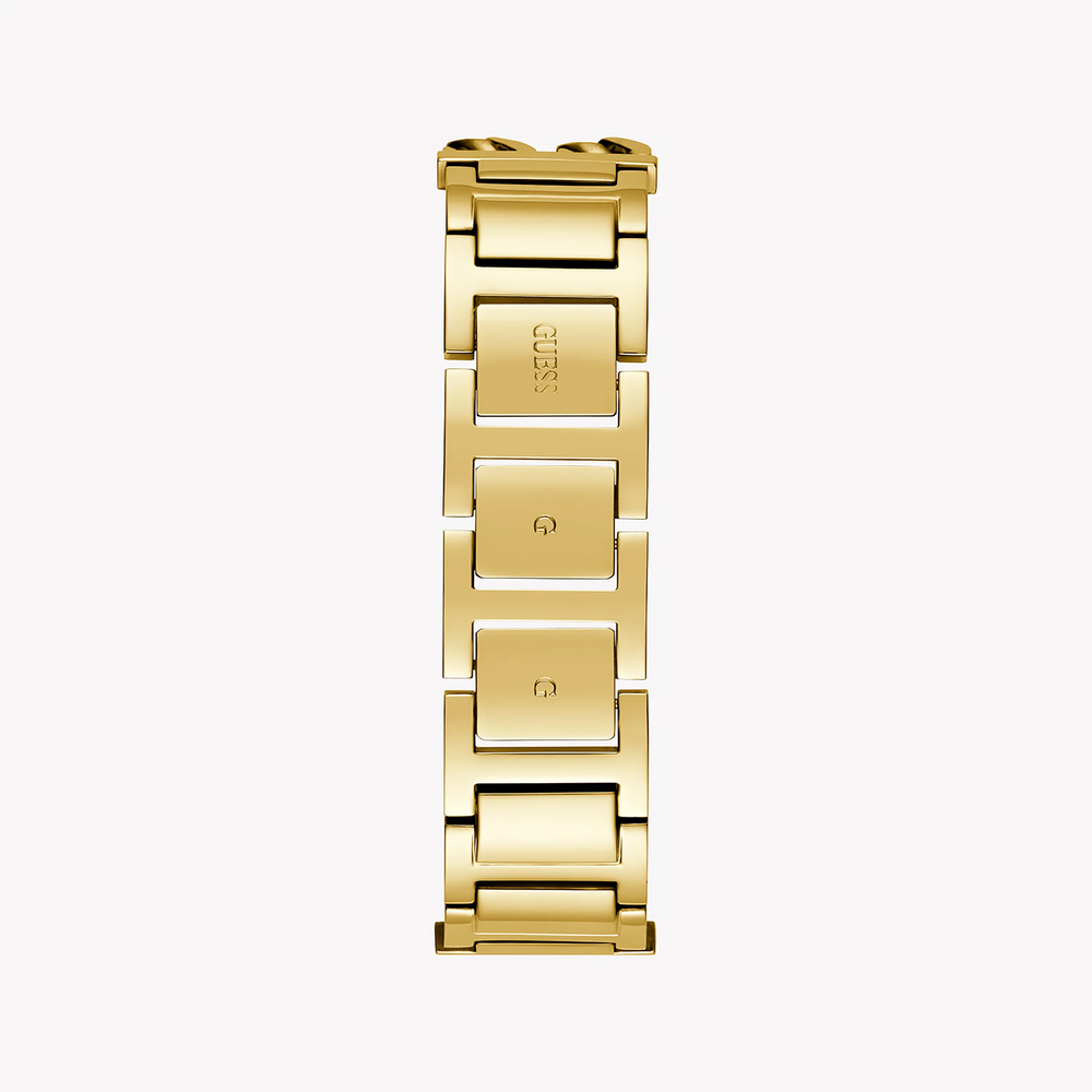 Guess Women's Gold Leopard Dial Watch, Gold Stainless Steel | Gw0807l2 by i-watch