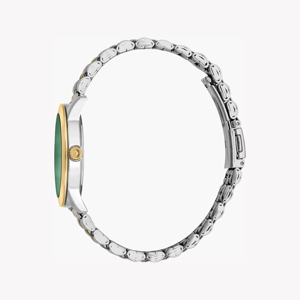 Just Cavalli Women's Two Tone Watch, Green Dial | Jc1l211m0295 by i-watch