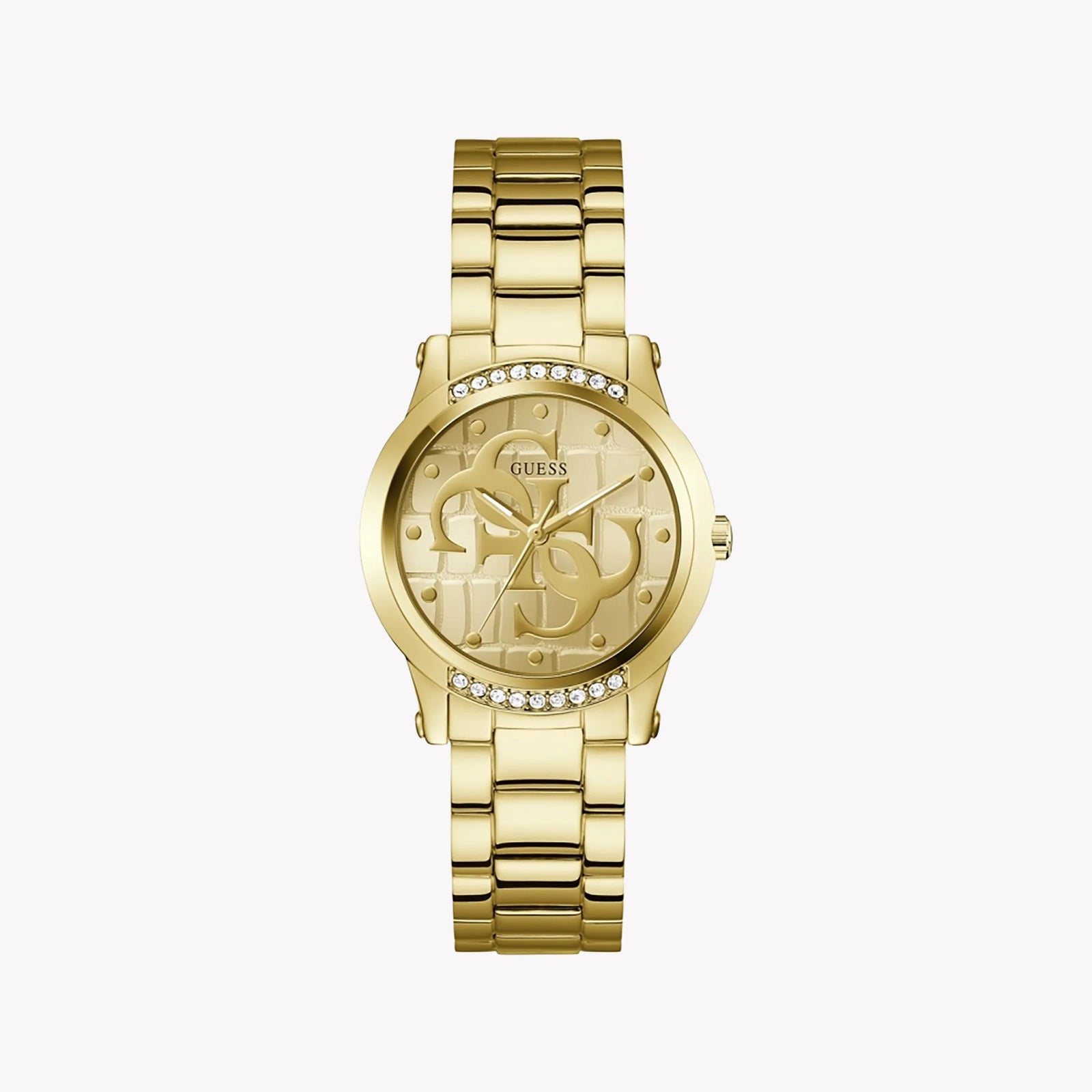 Guess Women's Gold Stainless Steel Watch, Gold Dial | Gw0861l2 by i-watch