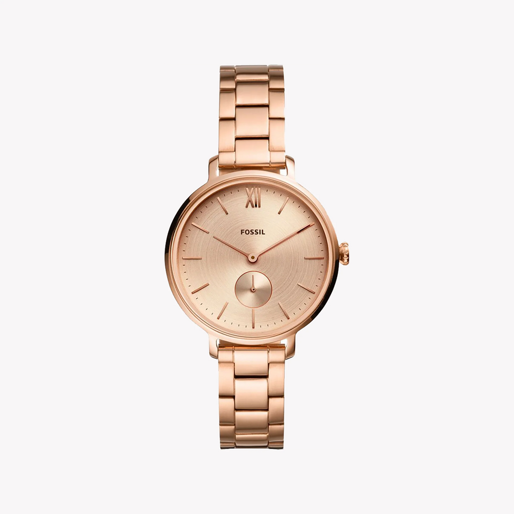 Fossil Women's Rose Gold Watch, Stainless Steel | Es4571 by i-watch