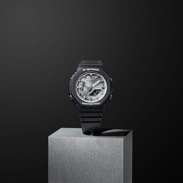 Casio G-Shock Ga-2100sb-1adr Oak - Durable Elegance Men's Watch In Black Resin by i-watch
