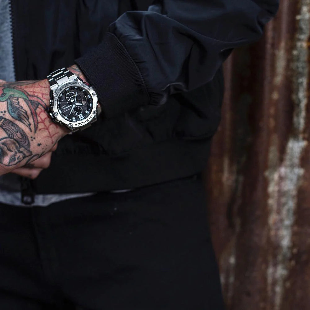 Casio G-Shock Gst-B100d-1adr - Tough & Sporty Stainless Steel Men's Watch by i-watch