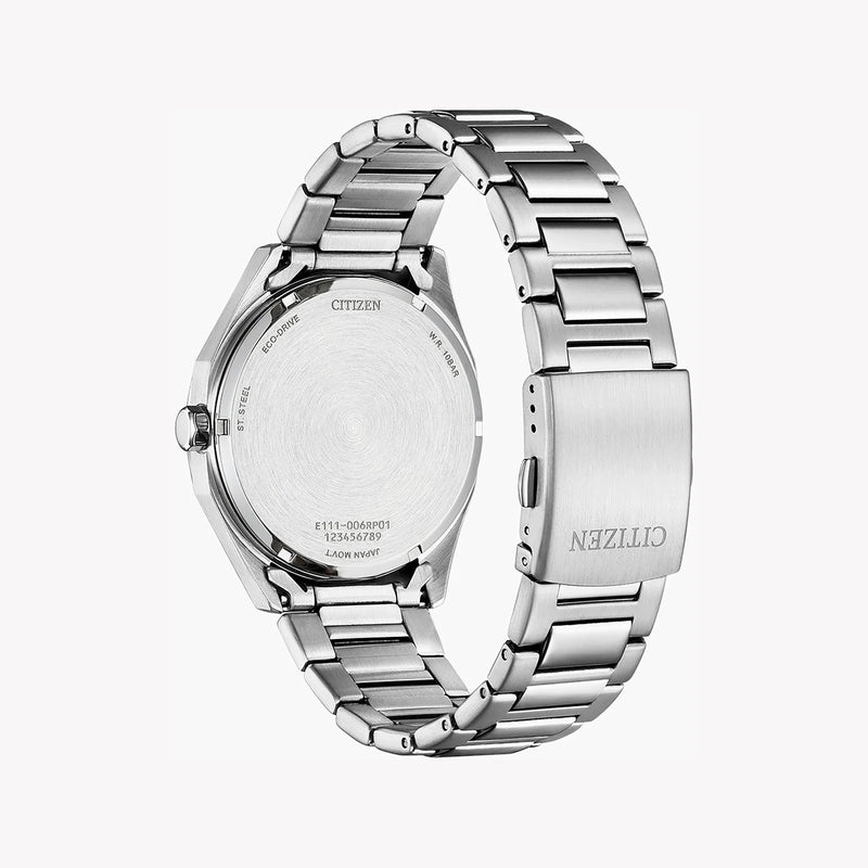 Citizen Men's Silver Stainless Steel, Blue Dial | Bm7600-81l by i-watch