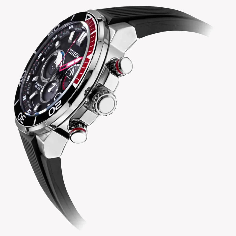 Citizen Ca4250-03e Dynamic Precision - Men's Eco-Drive Watch With Stylish Black Band by i-watch