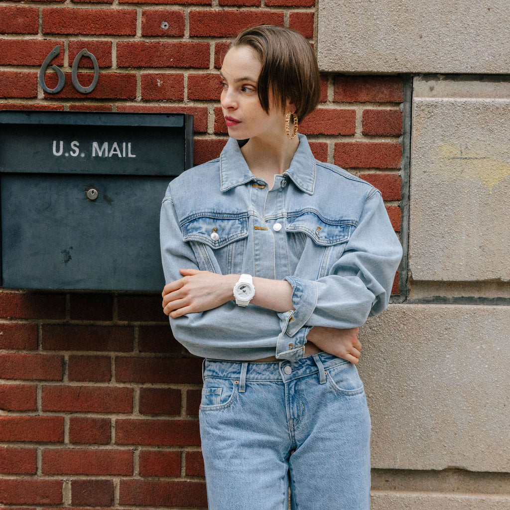 CASIO G-SHOCK GMA-P2100ST-7A ELEGANT ADVENTURE - STUNNING WHITE & GOLD WOMEN'S WATCH-i-Watch-4