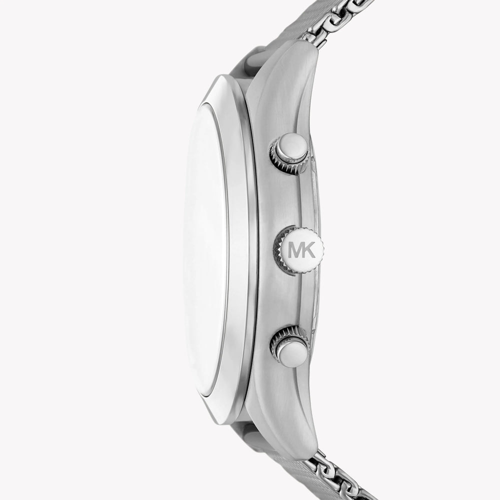 Michael Kors Men's Silver Stainless Steel Watch, Silver Dial | Mk9059 by i-watch
