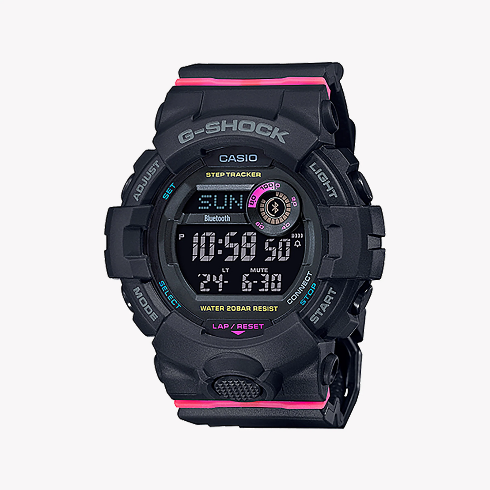 Casio G-Shock Gmd-B800sc-1dr - Stylish Adventurer's Companion Women's Watch With Black Resin BAnd and Sporty Design. by i-watch