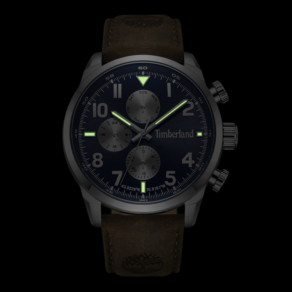 TIMBERLAND TDWGF0009501 RUGGED ELEGANCE - MEN'S LEATHER & STEEL TIMEPIECE-i-Watch-6