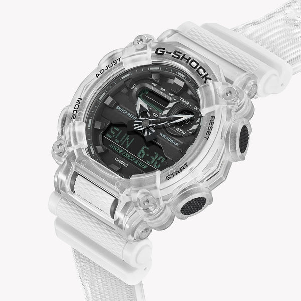 G-Shock Men's White Resin Watch, Digital Dial | Ga-900skl-7adr by i-watch