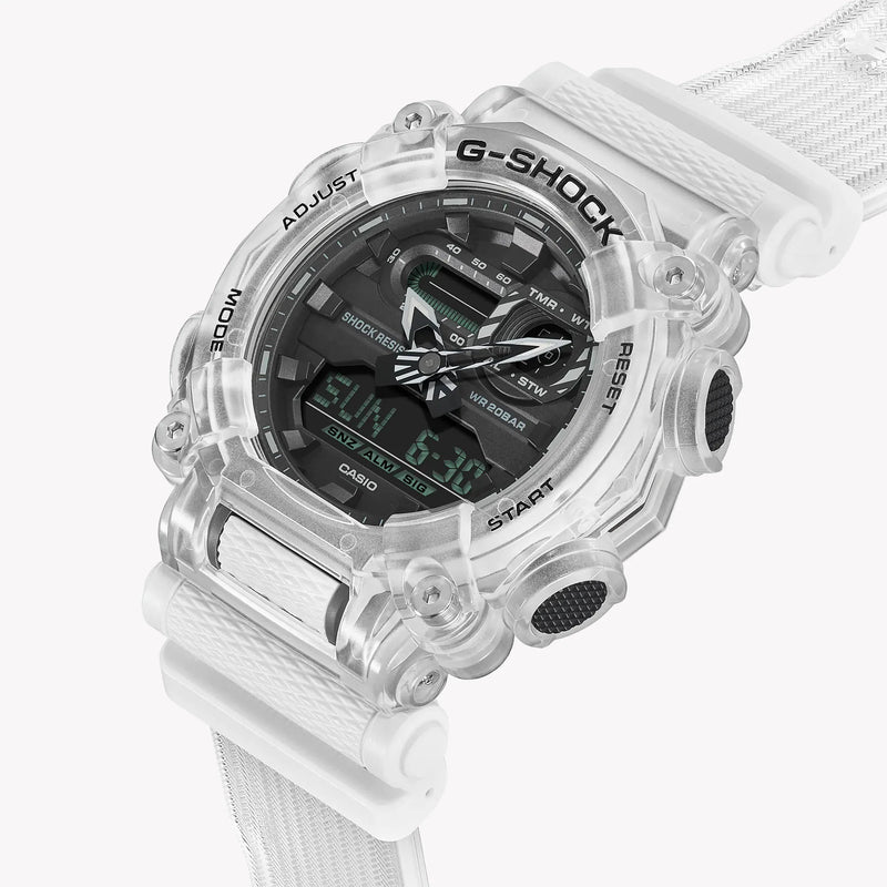 G-Shock Men's White Resin Watch, Digital Dial | Ga-900skl-7adr by i-watch