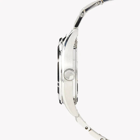 Seiko Women's Silver Stainless Steel Watch, White Dial | Sur465p1 by i-watch