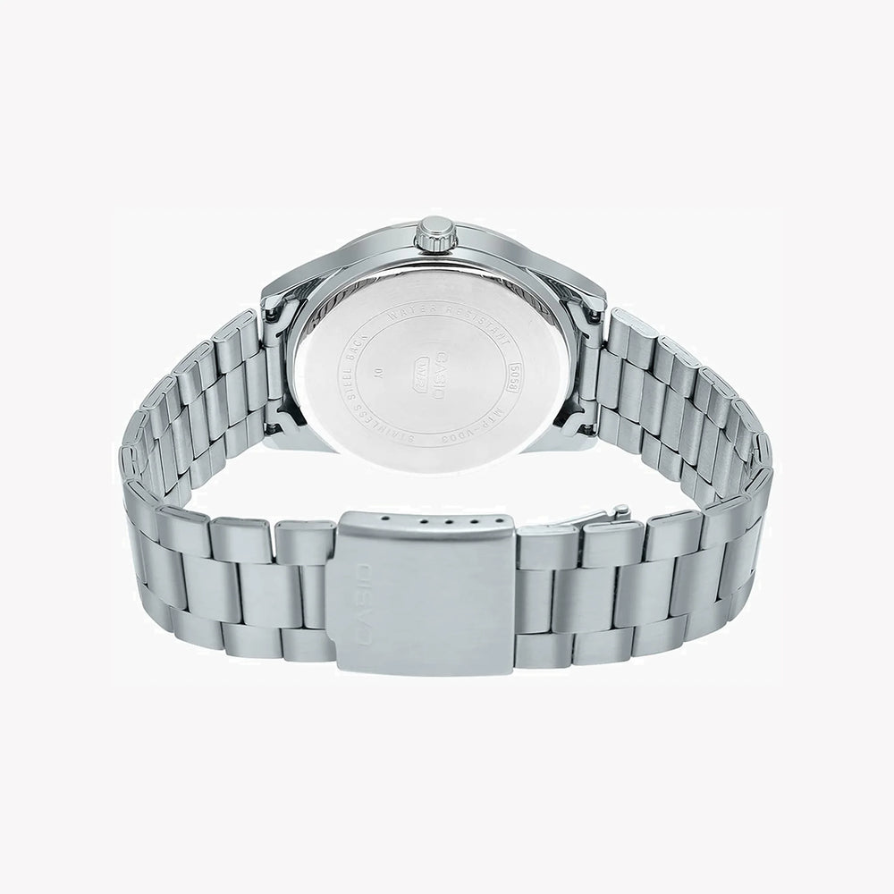 Casio Men's Stainless Steel Watch, Blue Dial | Mtp-Vd03d-2a by i-watch