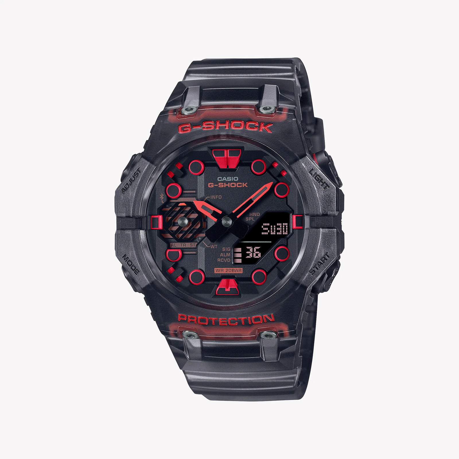 G-Shock Men's All-Black Resin Watch, Sporty Style | Ga-B001g-1adr by i-watch