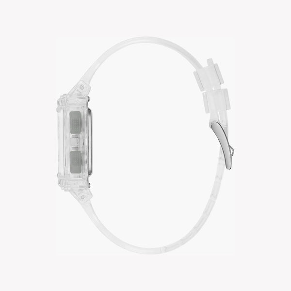 Guess Men's Clear Plastic Watch, Digital Dial | Gw0270g1 by i-watch
