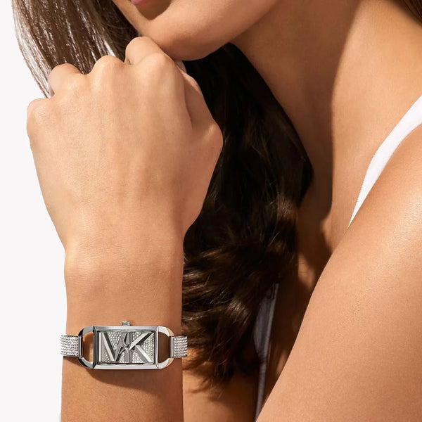 Michael Kors Women's Silver Stainless Steel Watch, Silver Dial | Mk4841 by i-watch