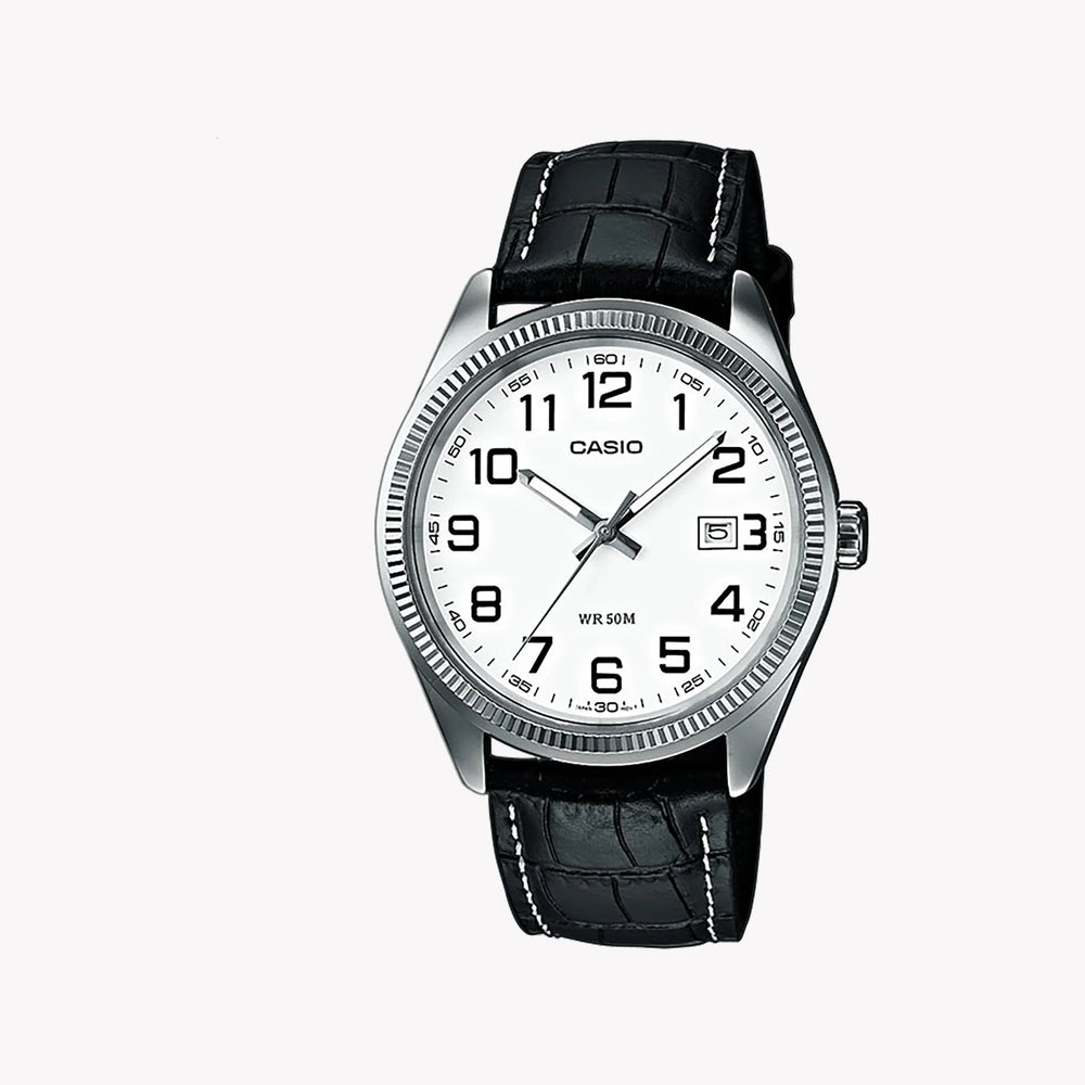 Mtp Men's Stainless Steel Watch, Silver Dial | Mtp-1302pl-7bvef by i-watch