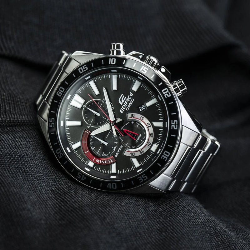 Edifice Efv-620d-1a4vudf - Stunning Silver Sport Watch For Men - Elegance Meets Adventure by i-watch