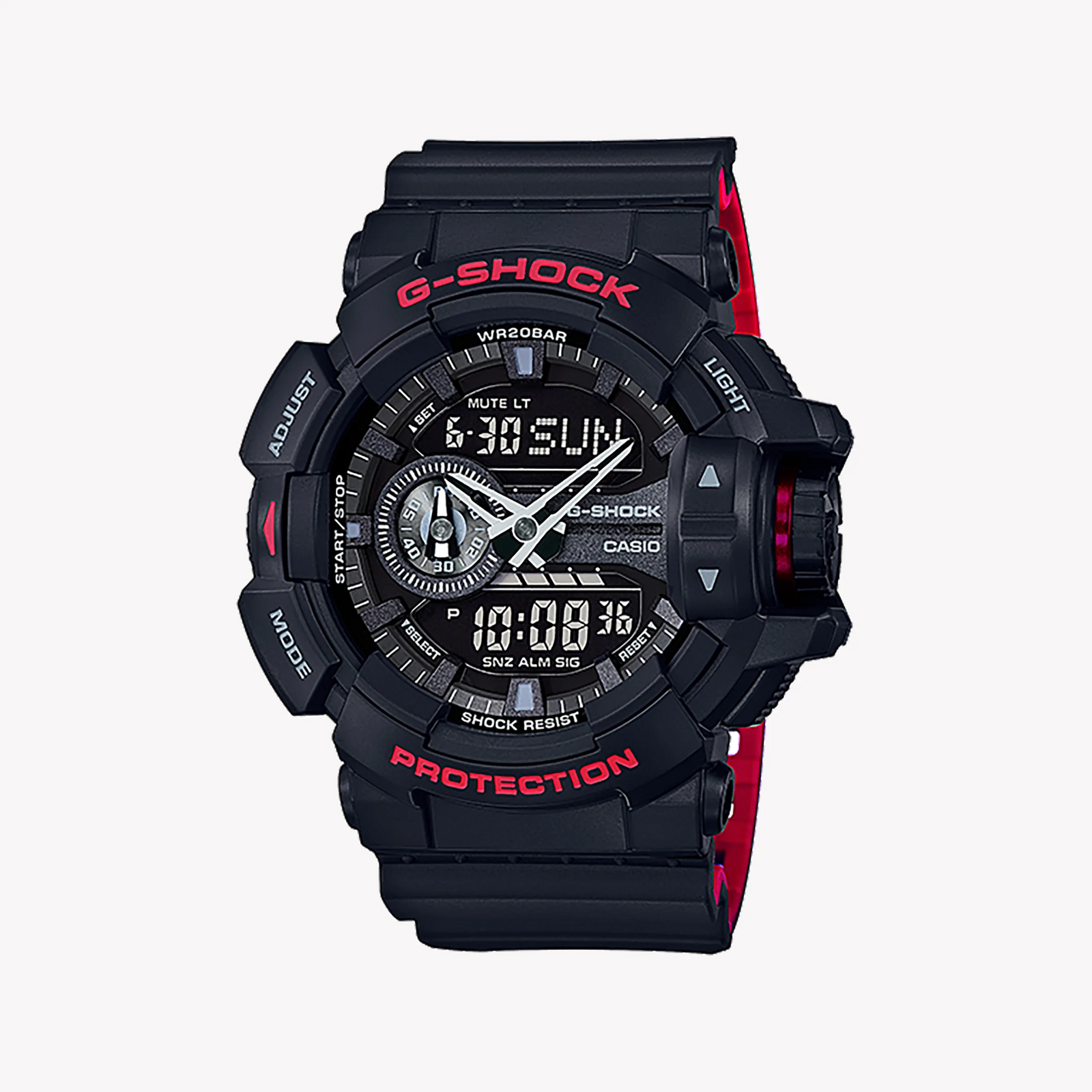 G-Shock Men's Black Resin Watch, All-Black Design | Ga-400hr-1adr by i-watch