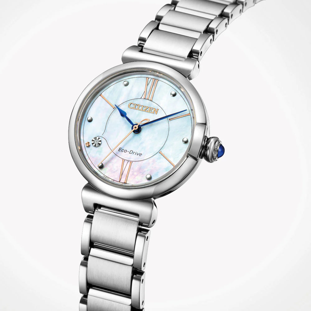 Citizen Em1070-83d Radiant Elegance - Vibrant Multicolor Dial & Eco-Drive Women's Watch by i-watch