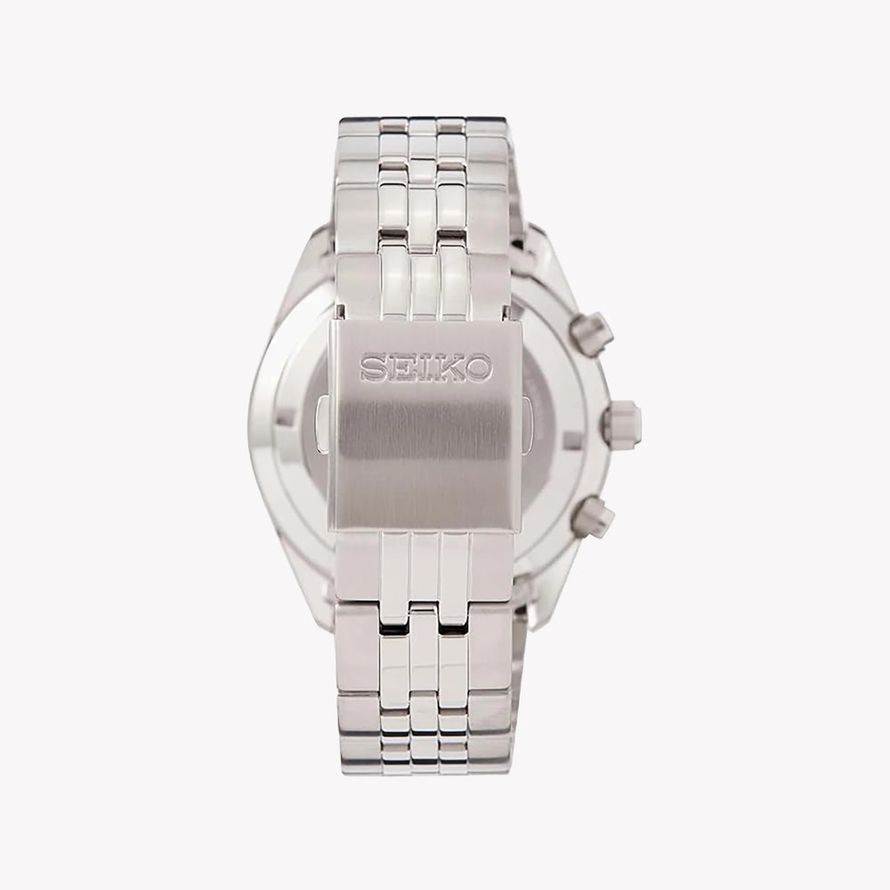Seiko Men's Silver Stainless Steel Watch, Silver Dial | Ssb425p1 by i-watch