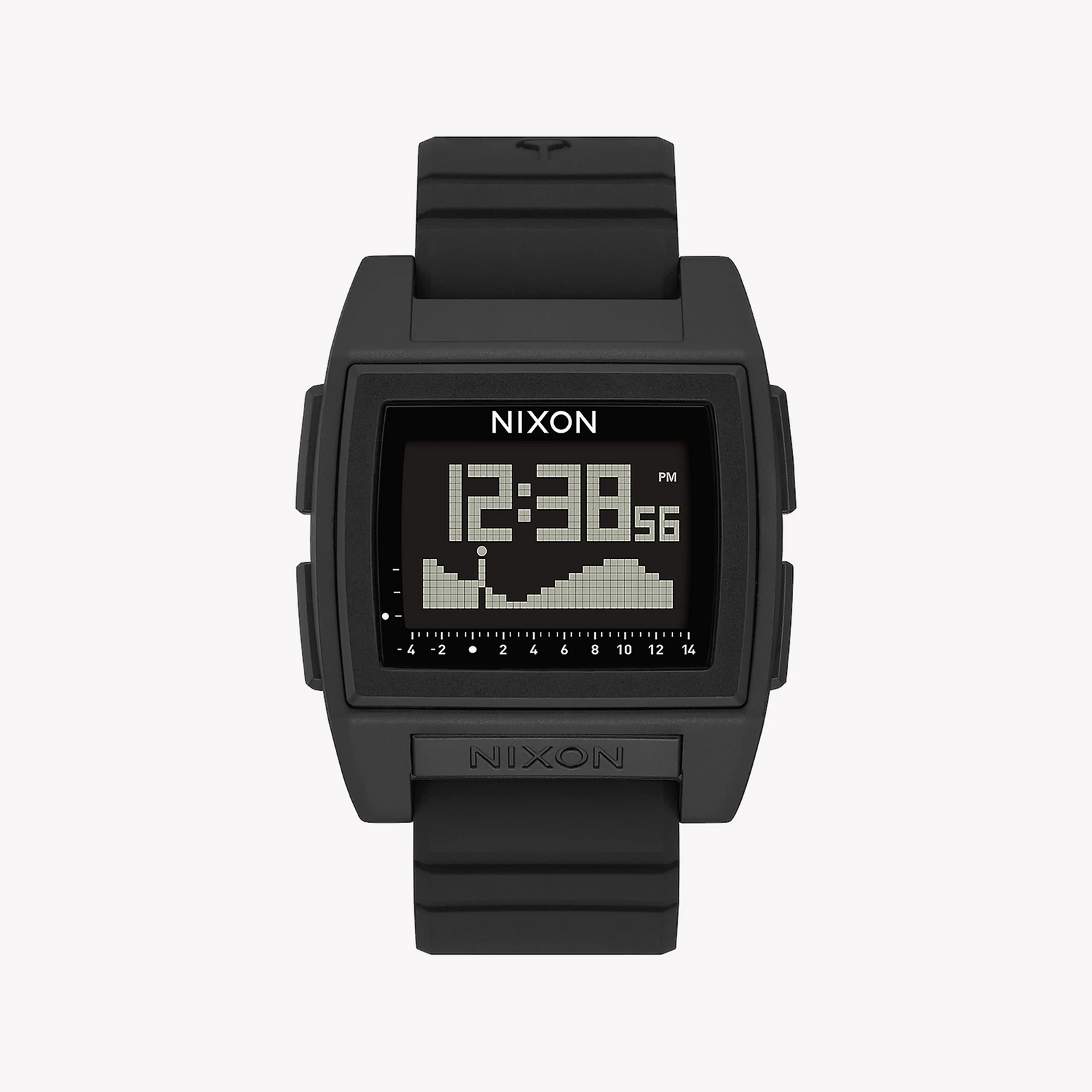 Nixon Men's Black Stainless Steel Watch, Rubber Band | A1307-000 by i-watch