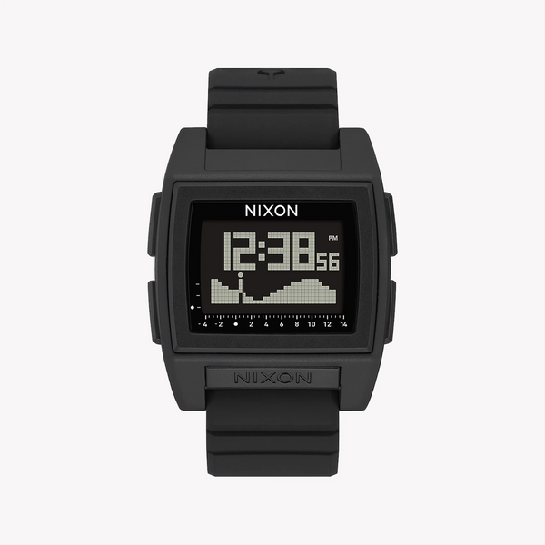 Nixon Men's Black Stainless Steel Watch, Rubber Band | A1307-000 by i-watch