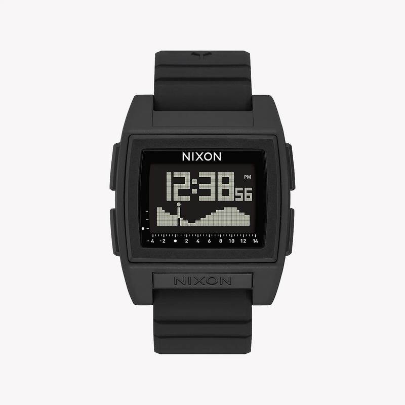 Nixon Men's Black Stainless Steel Watch, Rubber Band | A1307-000 by i-watch