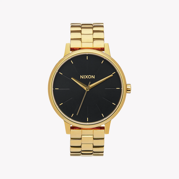 Nixon Men's Gold Stainless Steel Watch, Black Dial | A1057-2042 by i-watch